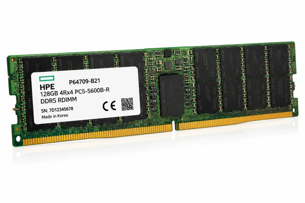رم سرور HPE 128GB Quad Rank x4 DDR5-5600