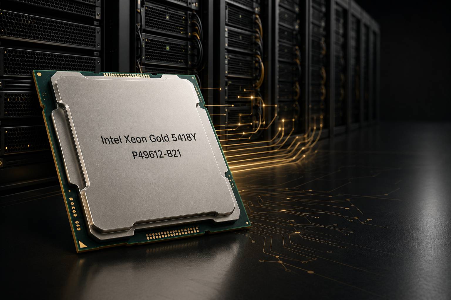 سازگاری با سرورهای HPE Gen11 با سی پی یو سرور HPE Intel Xeon Gold 5418Y 2.0GHz 24core 185W