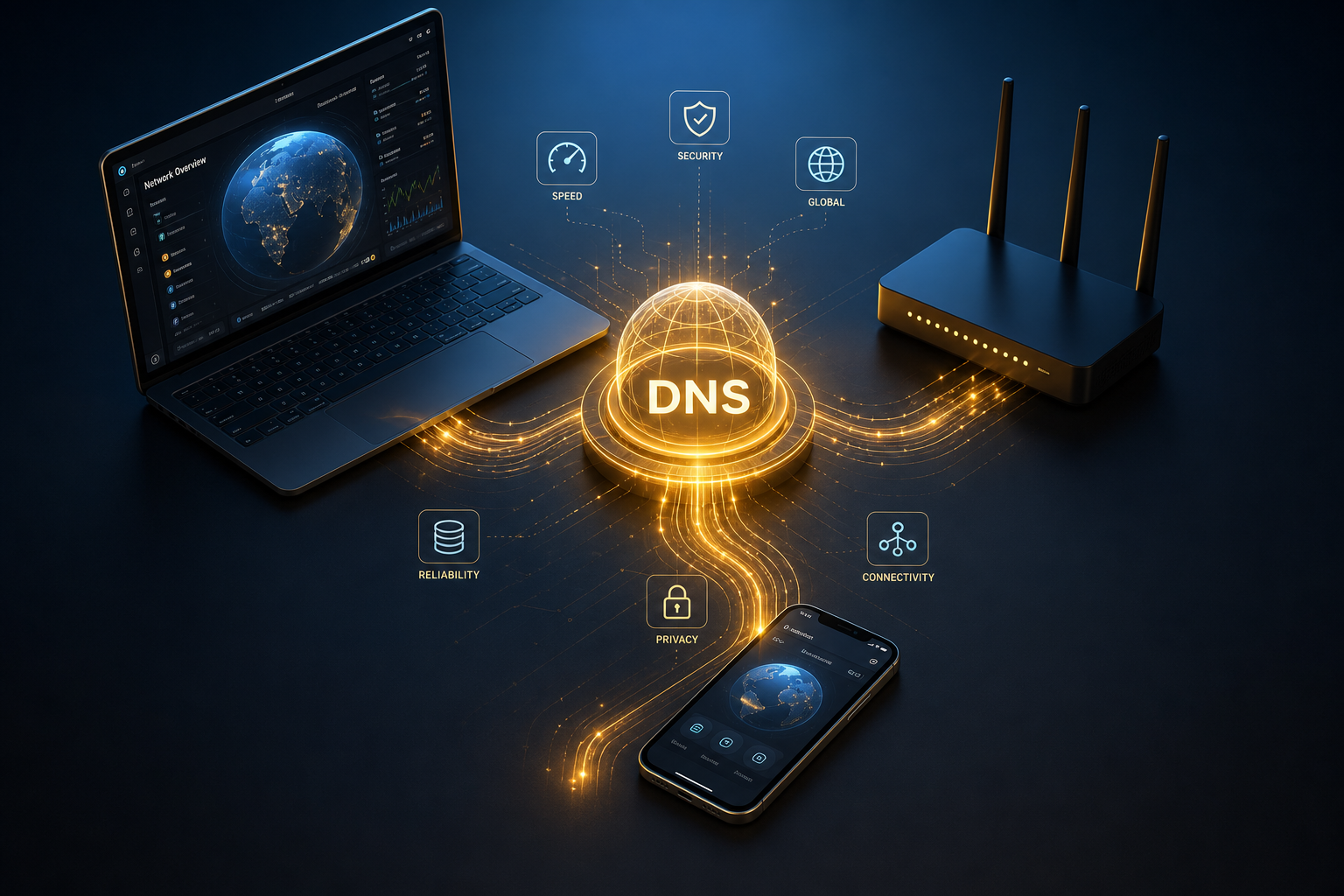 آموزش تغییر سرور DNS در ویندوز، اندروید، آیفون و مودم