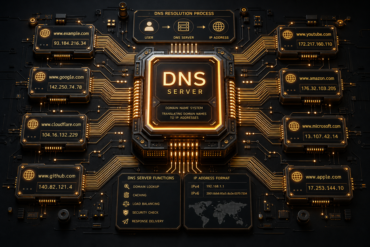 سرور DNS چیست؟