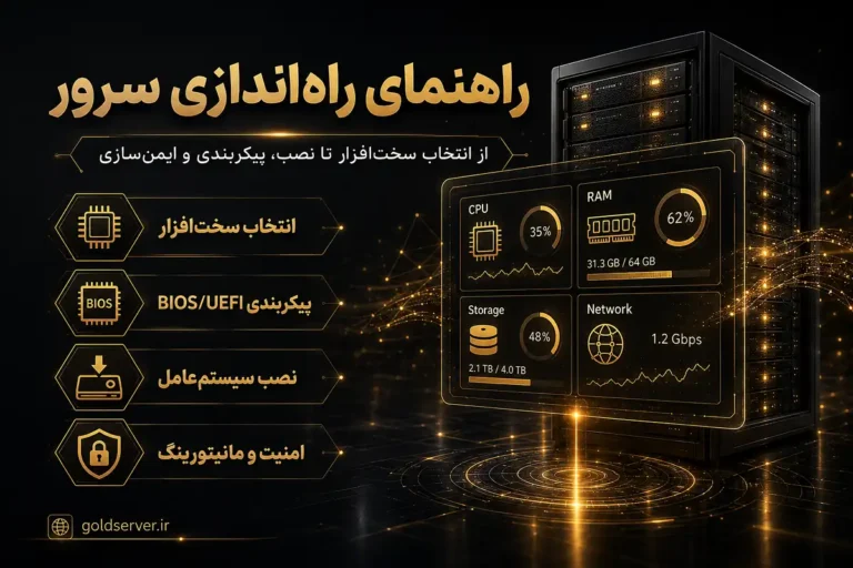 صفر تا صد راه اندازی سرو