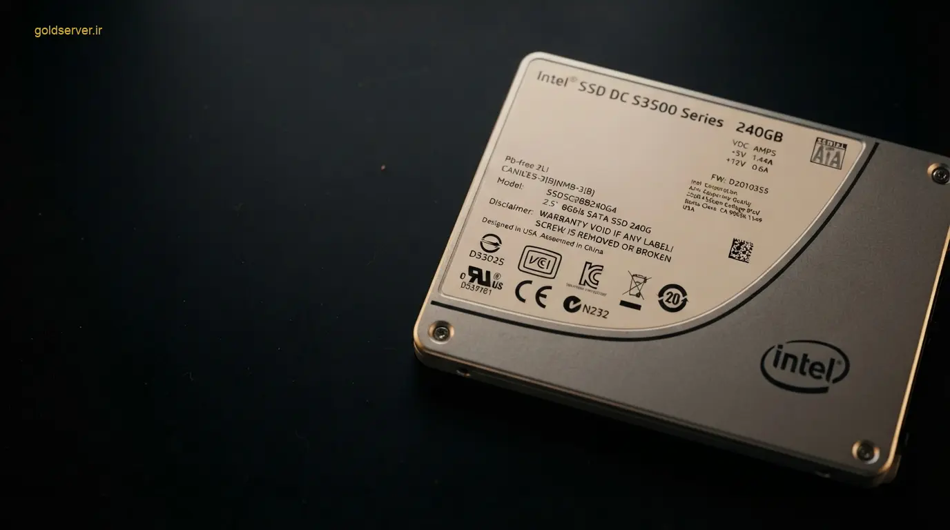 هارد سرور Intel SSD DC S3500 240GB - نمای نزدیک مشخصات فنی