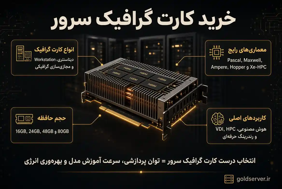 کارت گرافیک سرور
