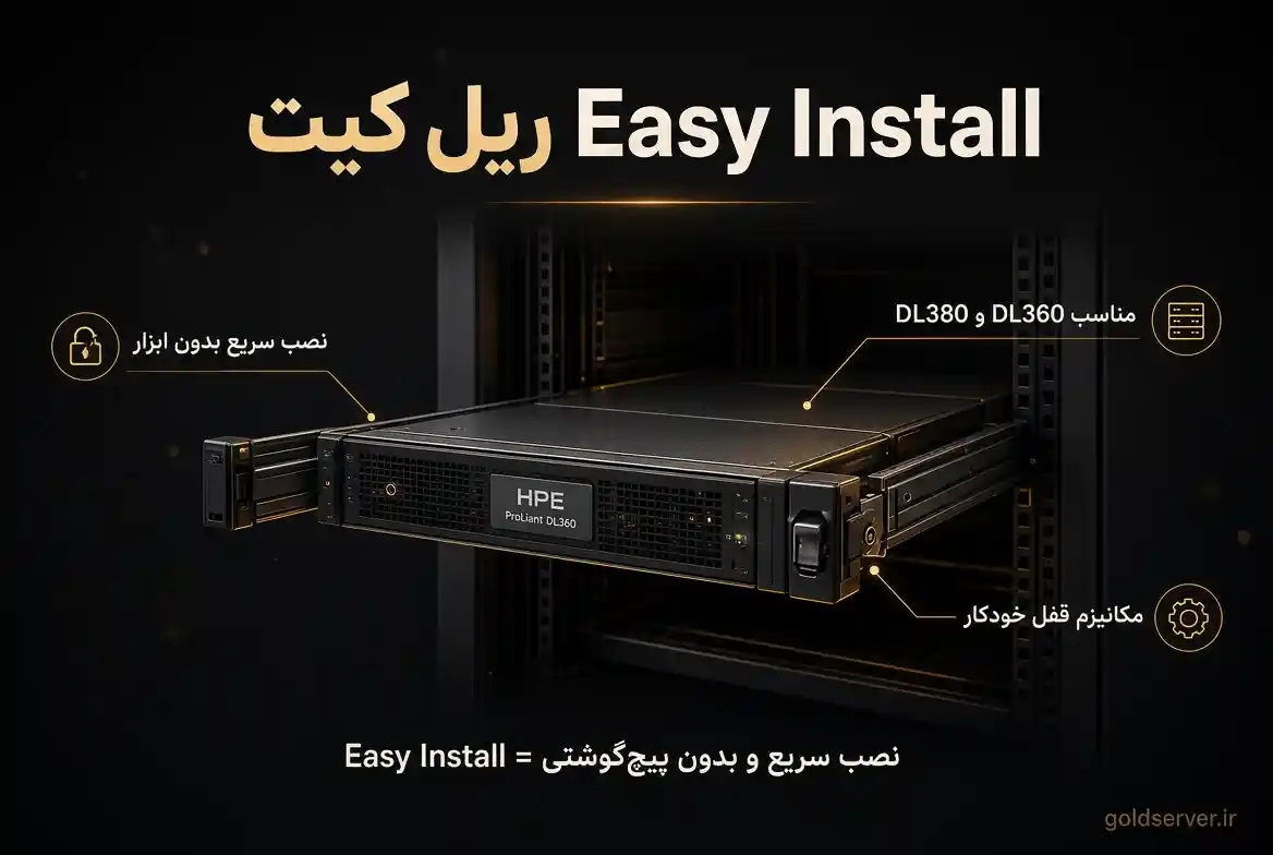 ریل کیت Easy Install برای سرورهای HPE ProLiant